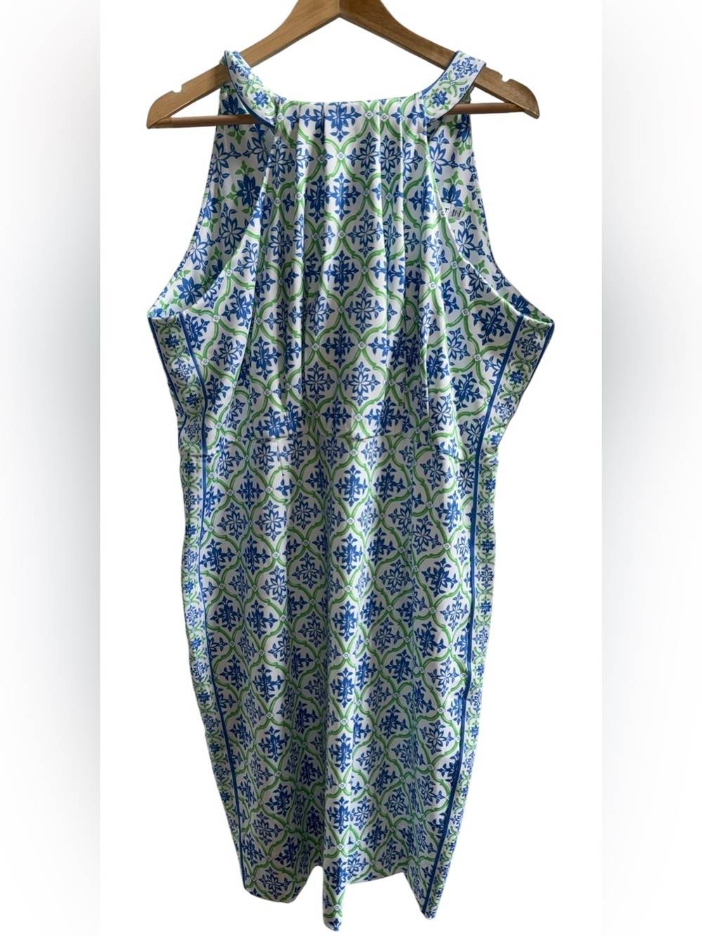 Gretchen Scott Llc Jersey Bougie Midi Dress L Sleeveless Summer Resort Feminine
